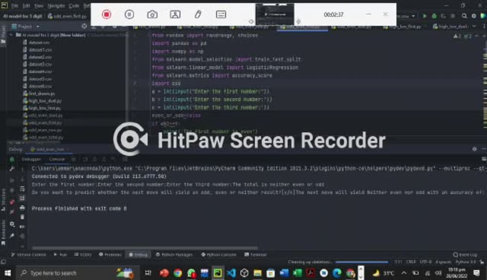 Python-Crafted AI Model with Exceptional Accuracy | Upwork