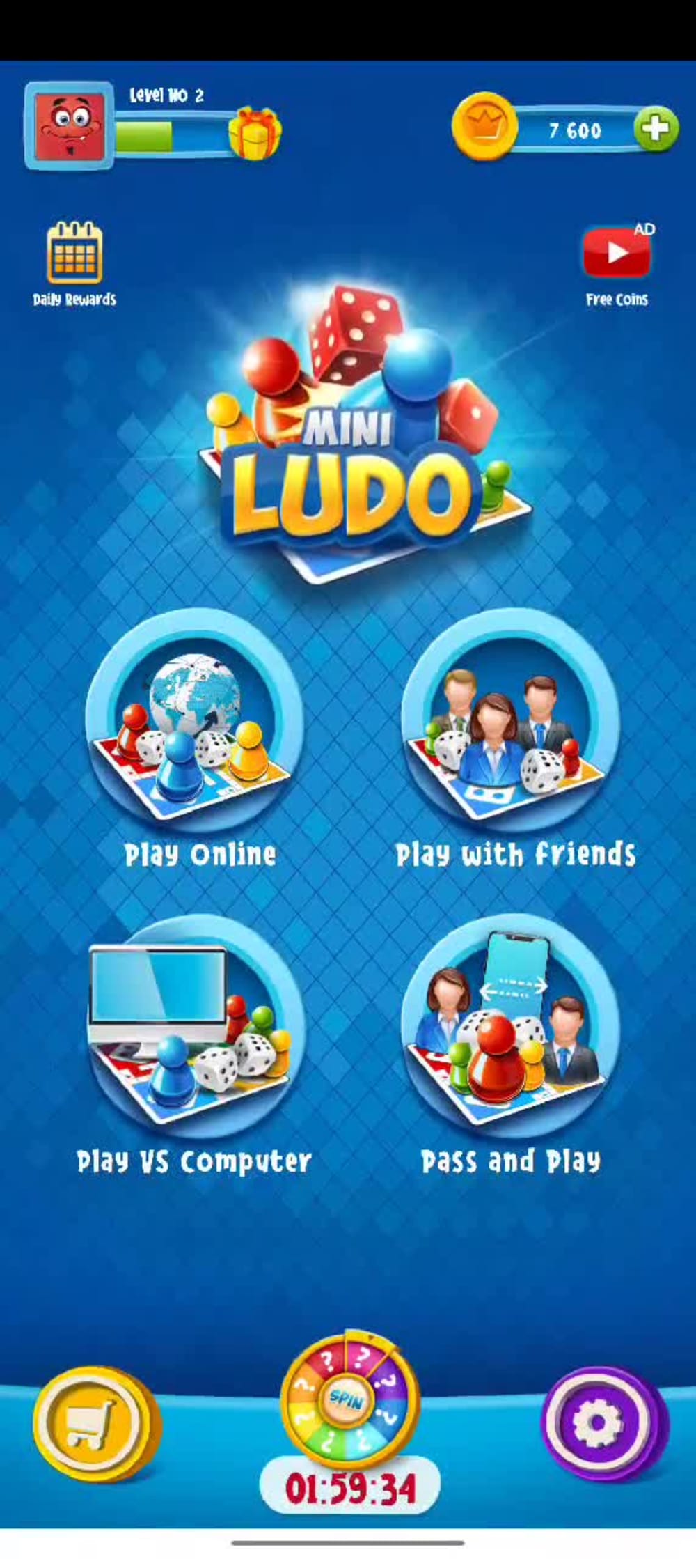 Develop and design ludo multiplayer online game development by