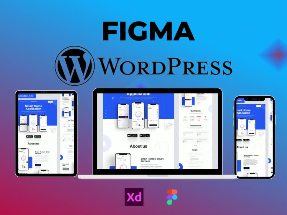 Figma to wordpress divi , xd to wordpress divi, figma to elementor pro | Upwork