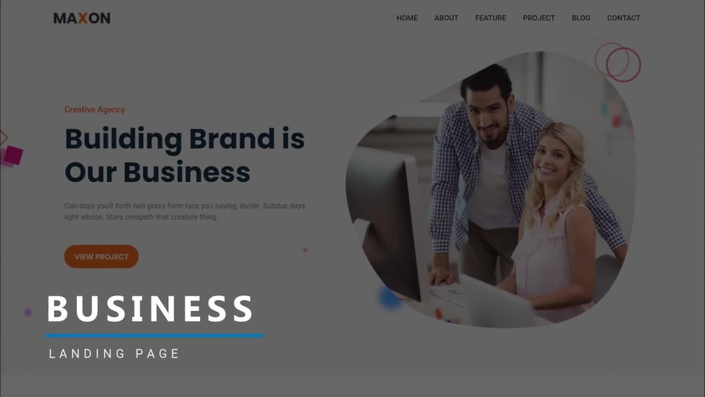 Responsive html landing pages or one page website | Upwork