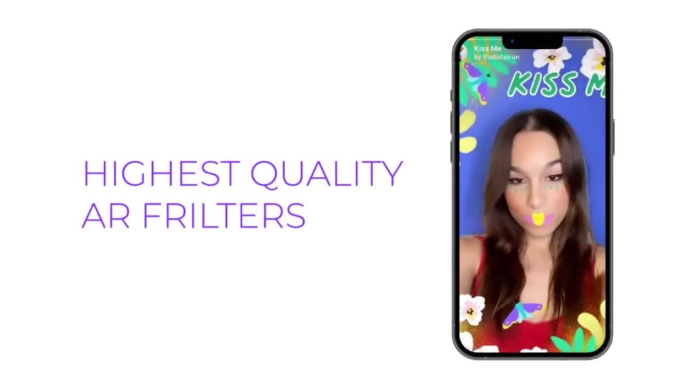 An Immersive AR Instagram Filter made in Spark AR Upwork