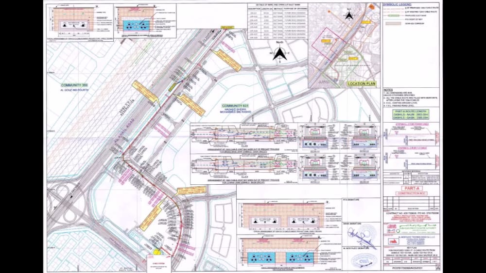 Drawing for Roads, Buildings & Utilities in AutoCAD / AutoCAD Civil 3d
