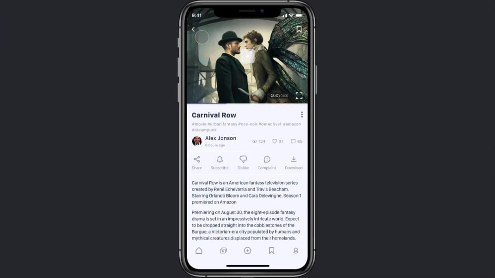 Play video
