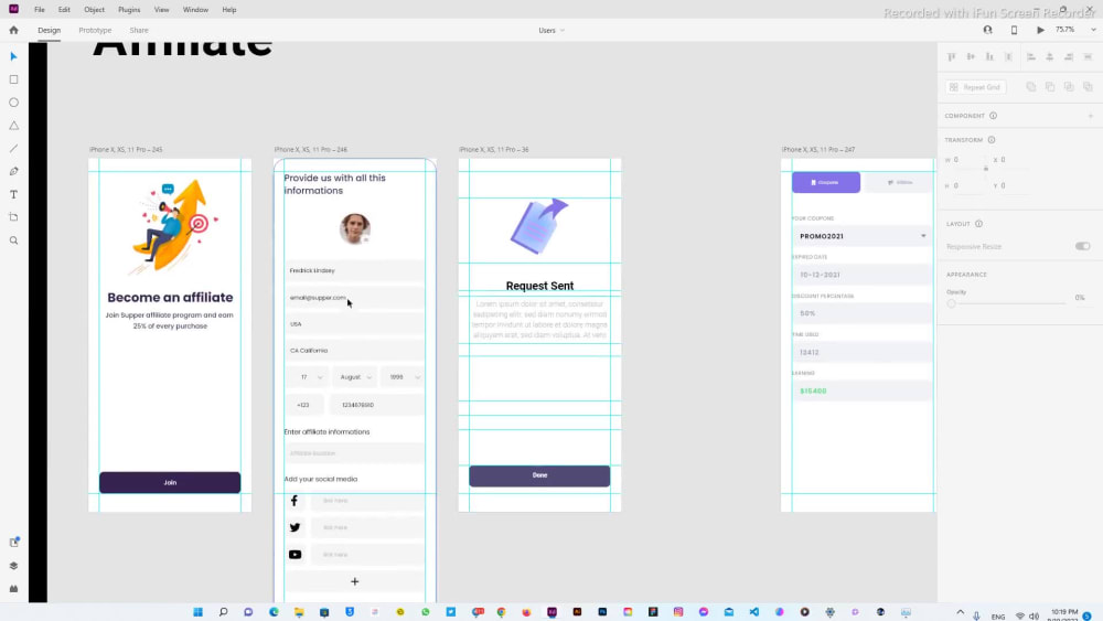 Unique UI UX for your mobile app | Upwork