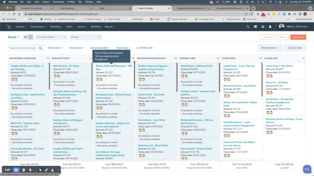 Custom Training on HubSpot's Sales Productivity Tools Upwork