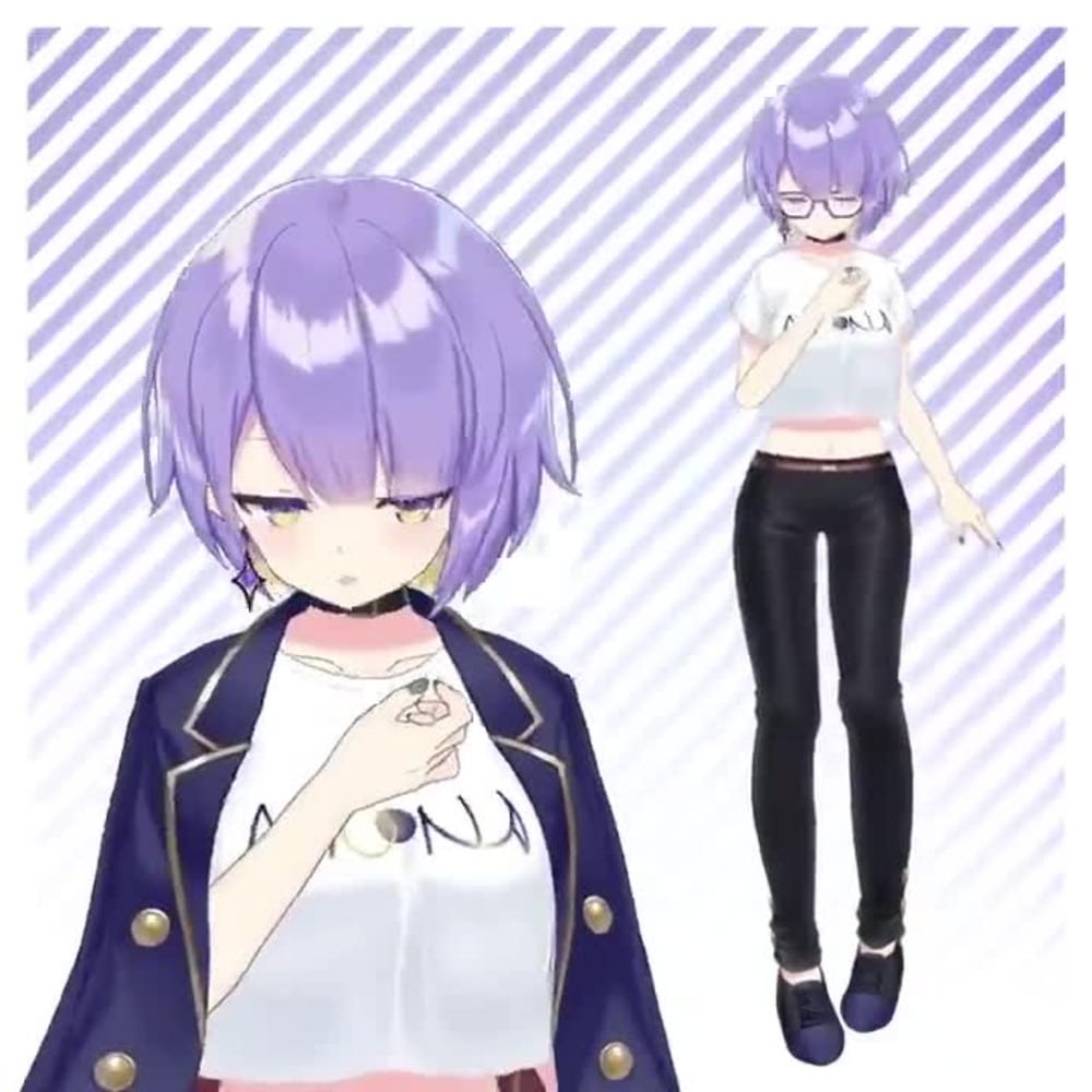 Vtuber avatar model and rig live 2d character streamer Upwork