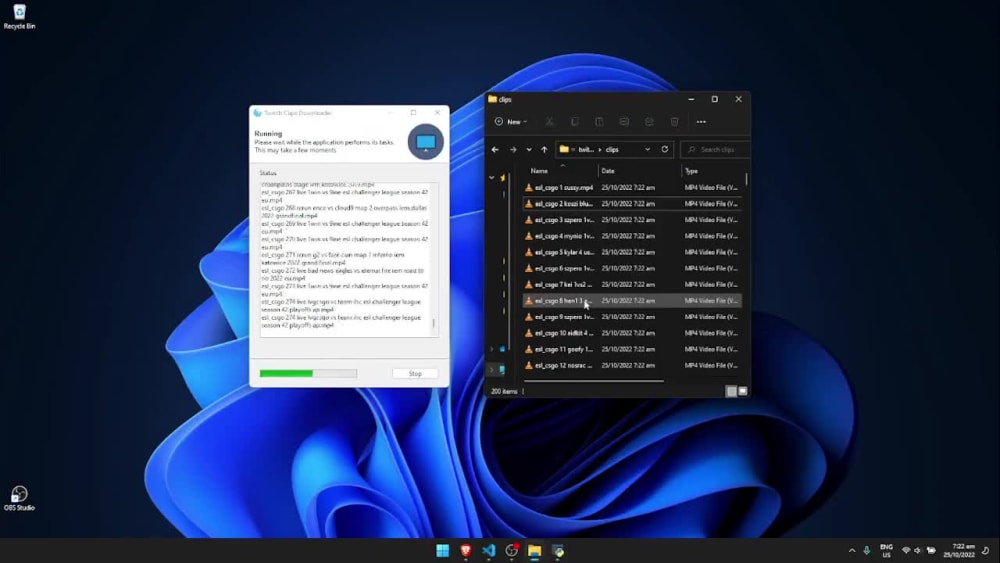 Converted python script runnable in windows | Upwork