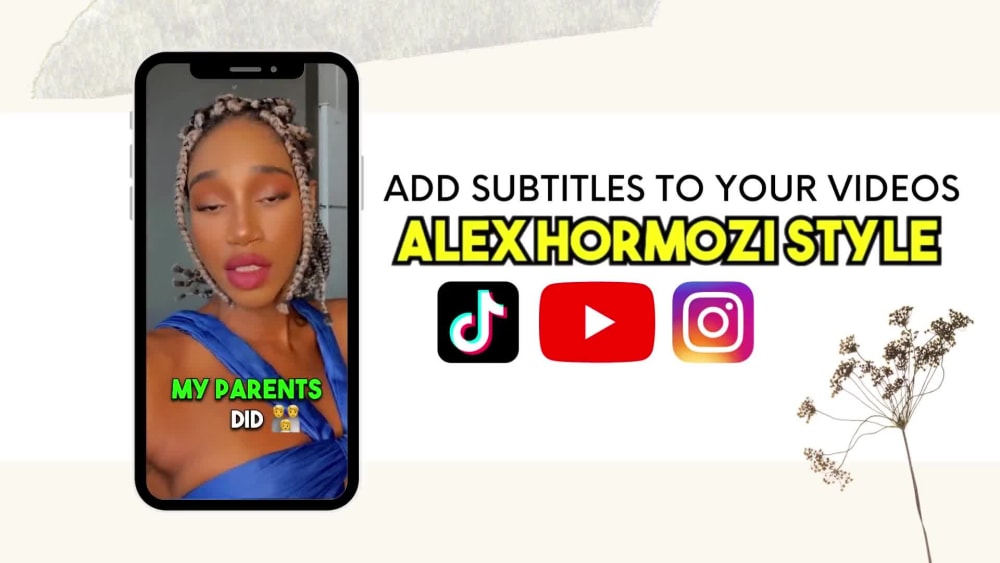 Repurposed videos into tiktok, reels or shorts with captions