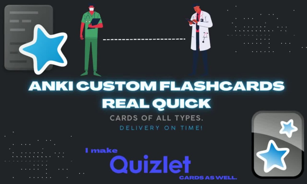 Intelligent Custom Anki/Quizlet Flashcards Upwork