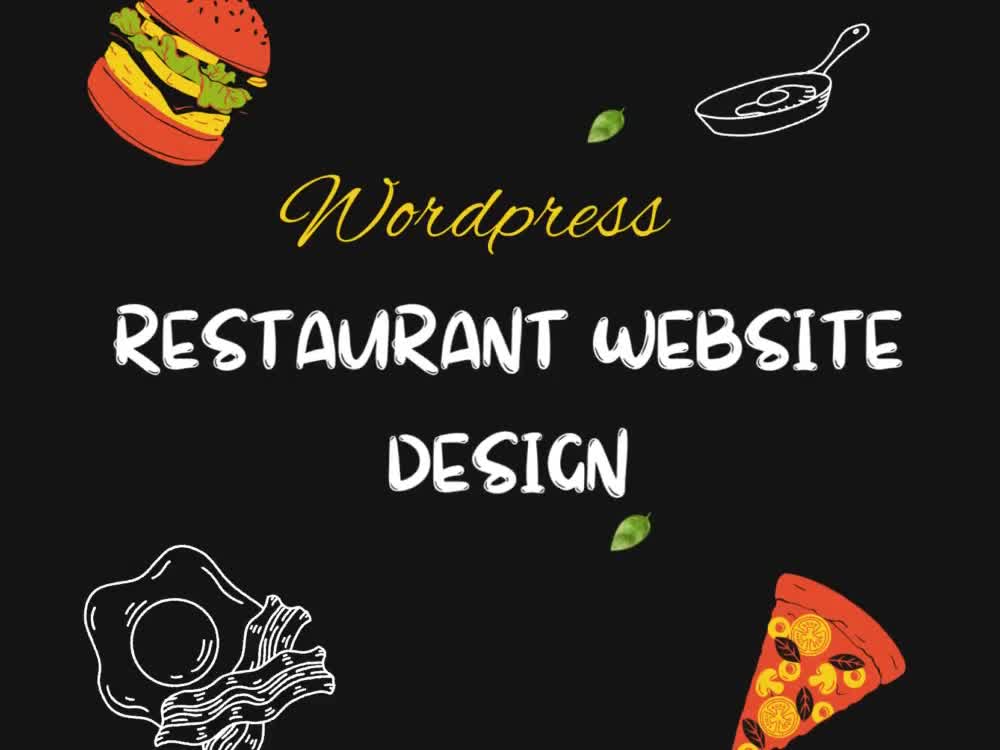 Custom Restaurant Website Design with WordPress Upwork