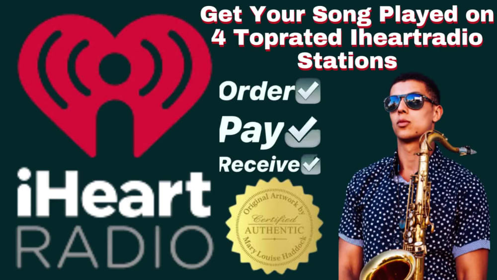 Your Music Submitted and Promoted to Iheartradio station