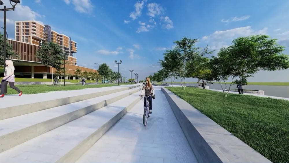 Commercial Design, Office space, Shopping mall 3d render+ walkthrough ...