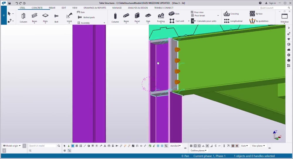 Steel Structural Drawings done in tekla structures Upwork