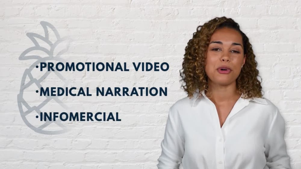 A high quality female Spokesperson video Upwork