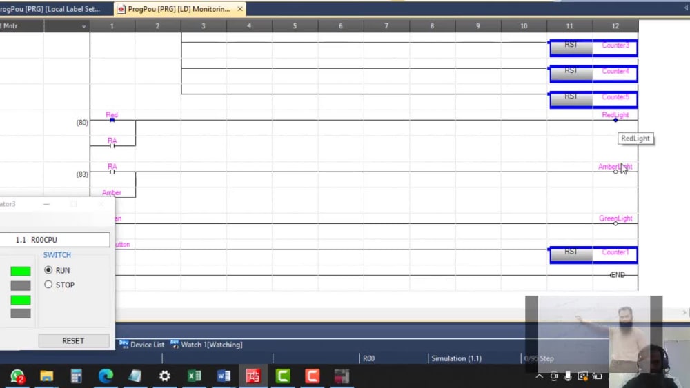 PLC logic designer and tutor who will help you in producing PLC program ...