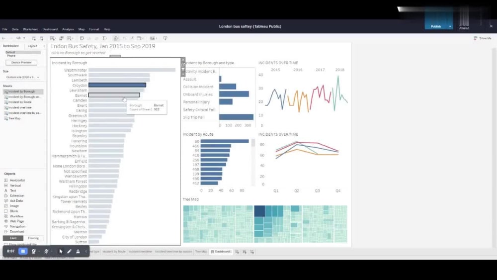 Visualizations in Tableau and Excel for any form of Data | Upwork