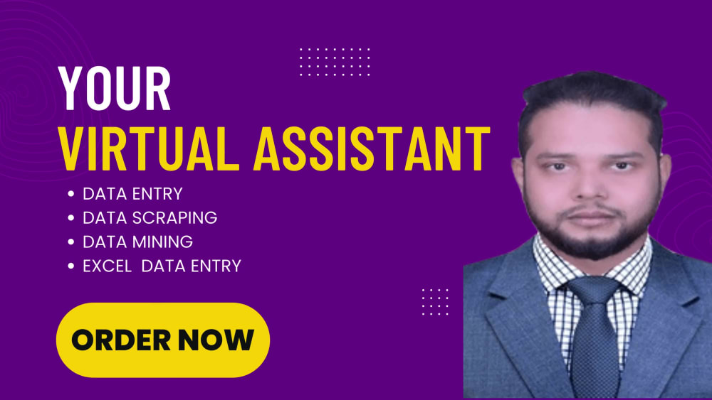 Your Virtual Assistant for Data Entry | Upwork