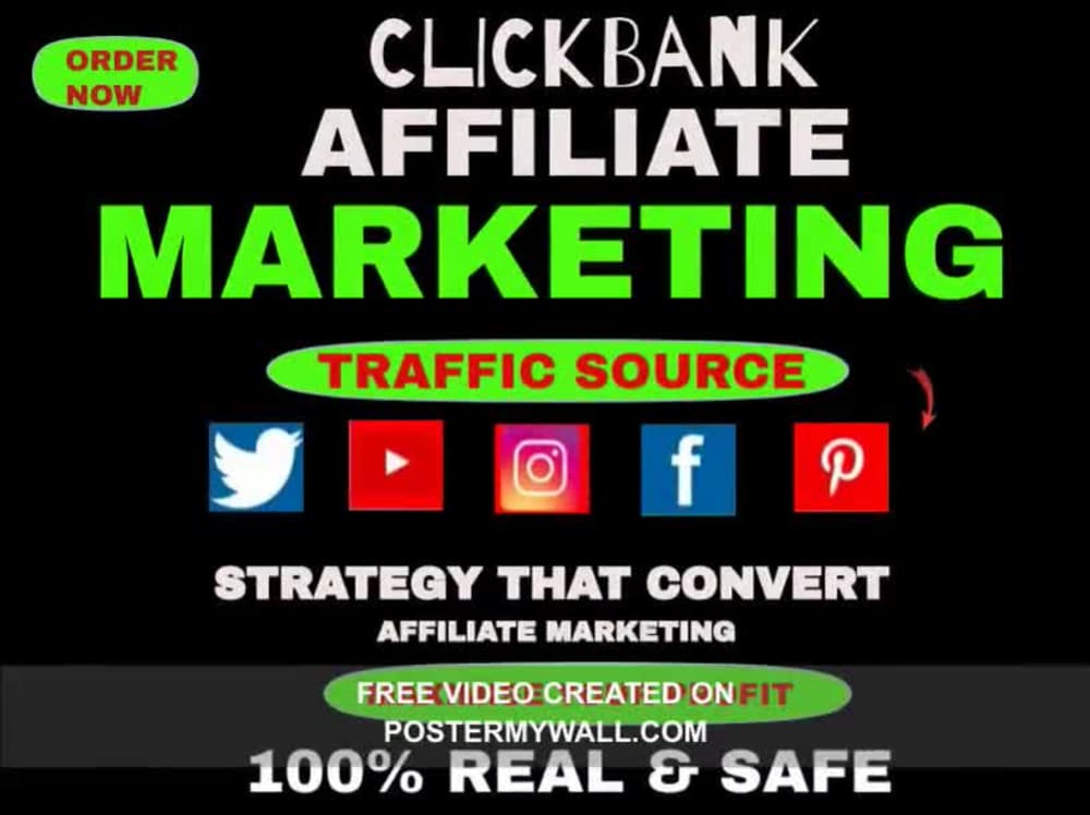 CLICKBANK AFFILIATE LINK PROMOTION CLICKBANK SALES