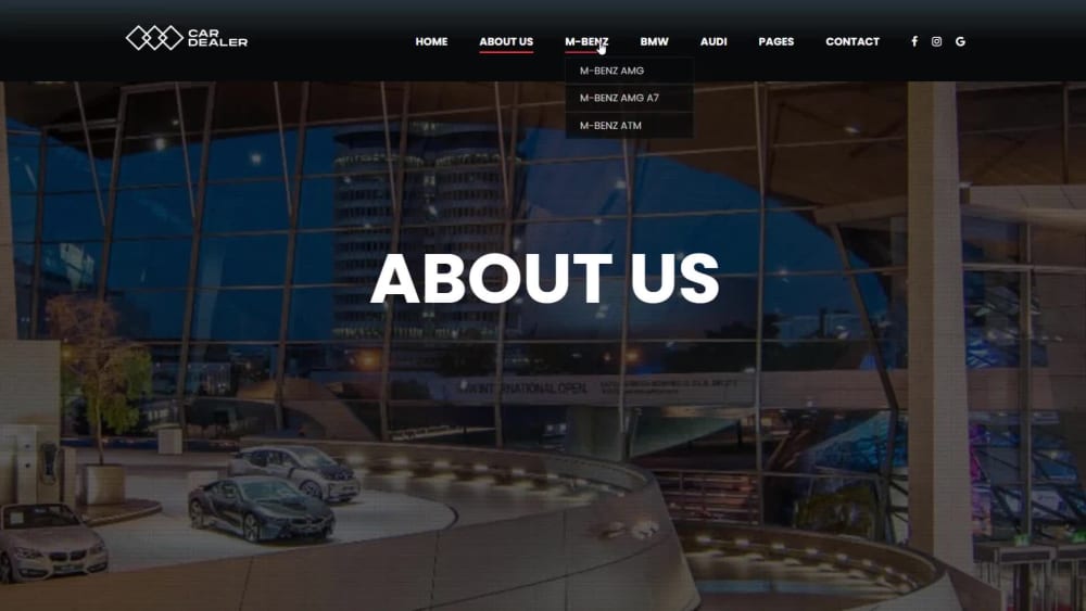 Responsive Car website template | HTML | CSS | Javascript | Upwork