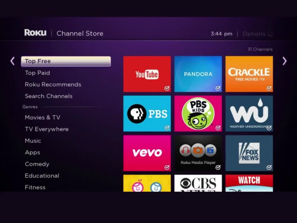 Added POLSKA 360 app channel, screen has play  - Roku Community