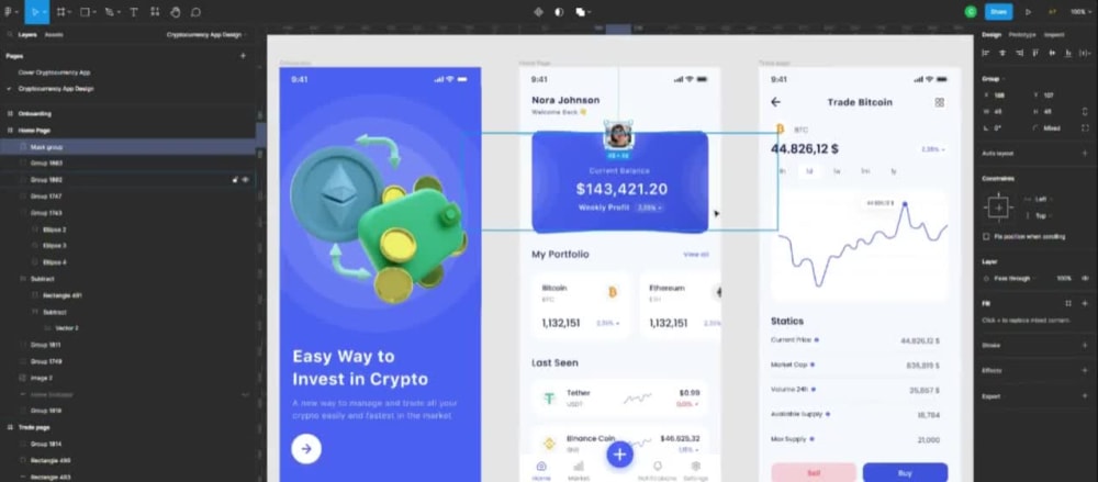 A fantastic UI design with high application of UX practices | Upwork