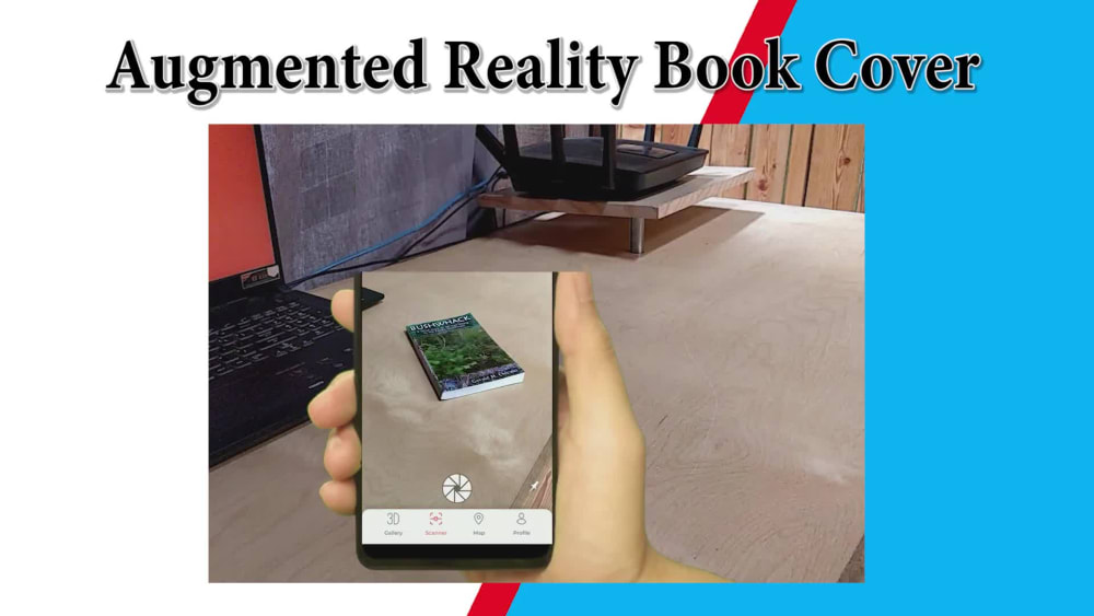 An augmented reality book cover Upwork