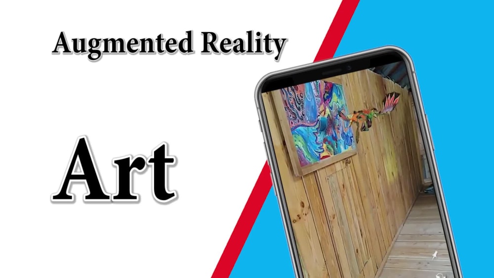 Augmented reality 3D art Upwork