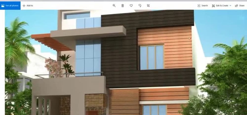 Rendered 3D building model | Upwork