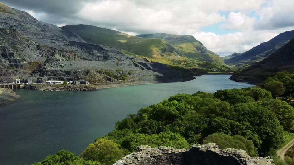 Peak shop district drone