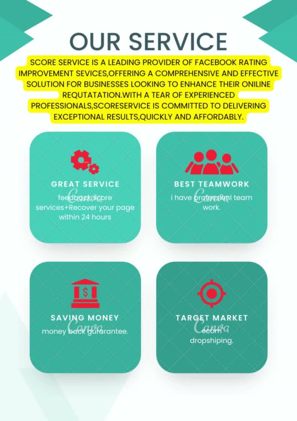 Improve facebook score and lower cpm Upwork