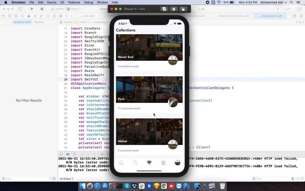 Bugs and problems fixed in ios apps | Upwork