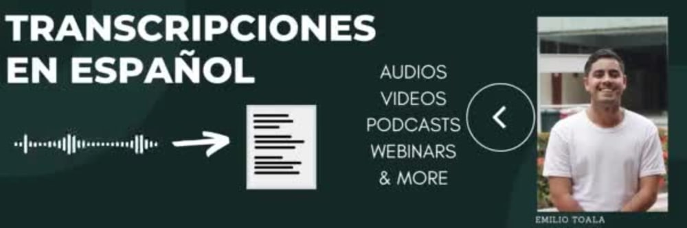 An excellent Spanish transcription from audio or video file. | Upwork