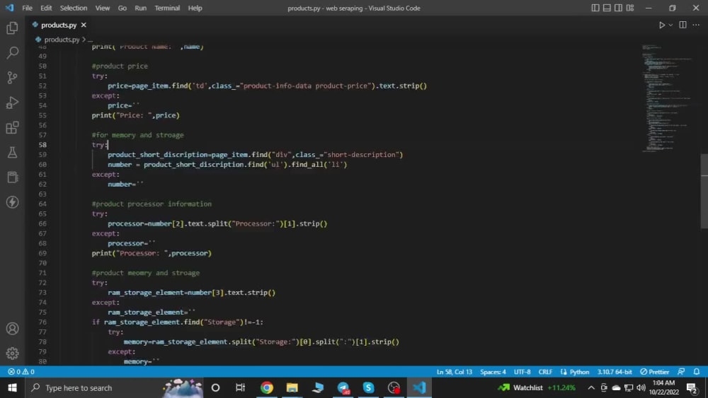 Python script, automation and web scraping service for any website | Upwork