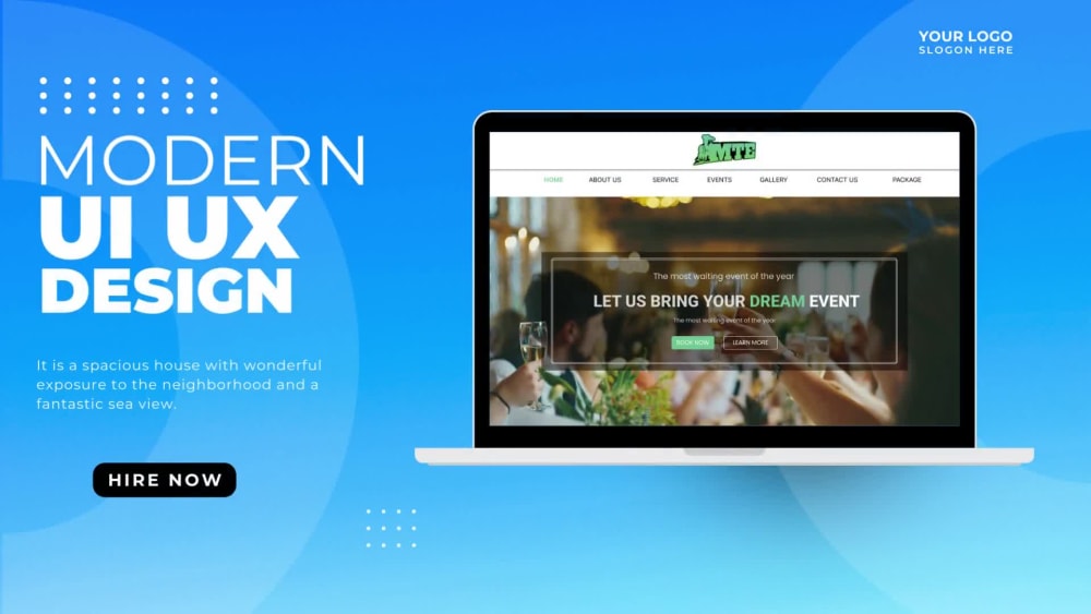 UI UX website creative web UI design in Figma design | Upwork