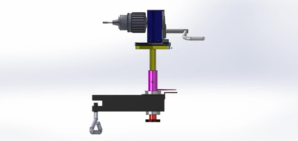 Drill Bit Grinding Attachment