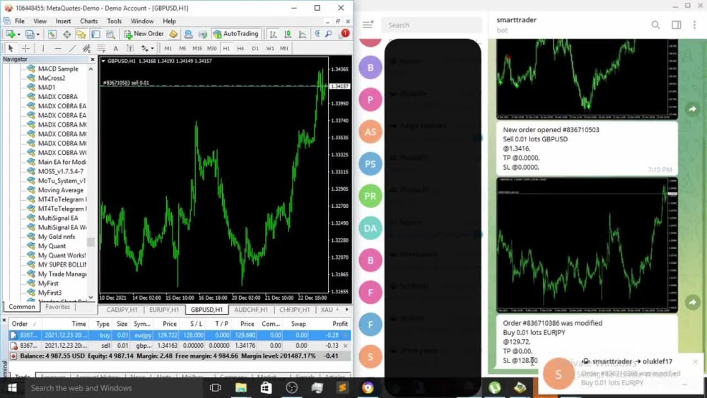 Fast and accurate Telegram signal copiers for MT4 and MT5 Upwork