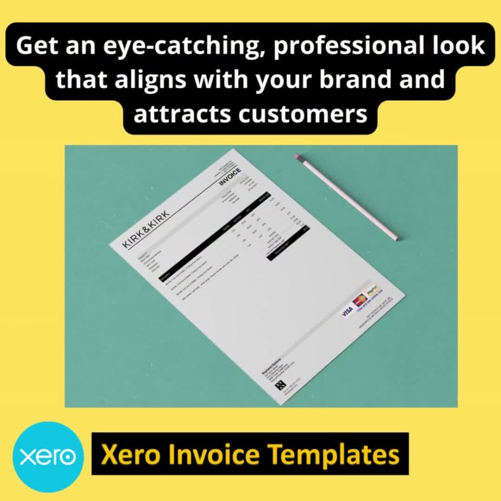Xero Custom Invoice Template Branding. Upwork