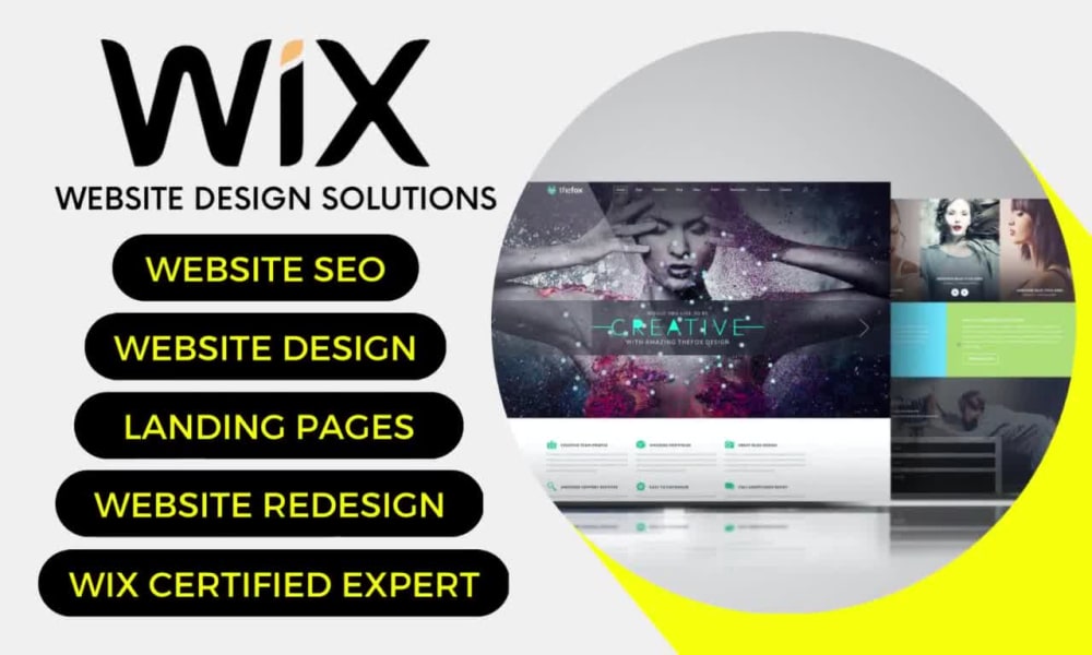 Wix website wix website design wix website redesign or website ...