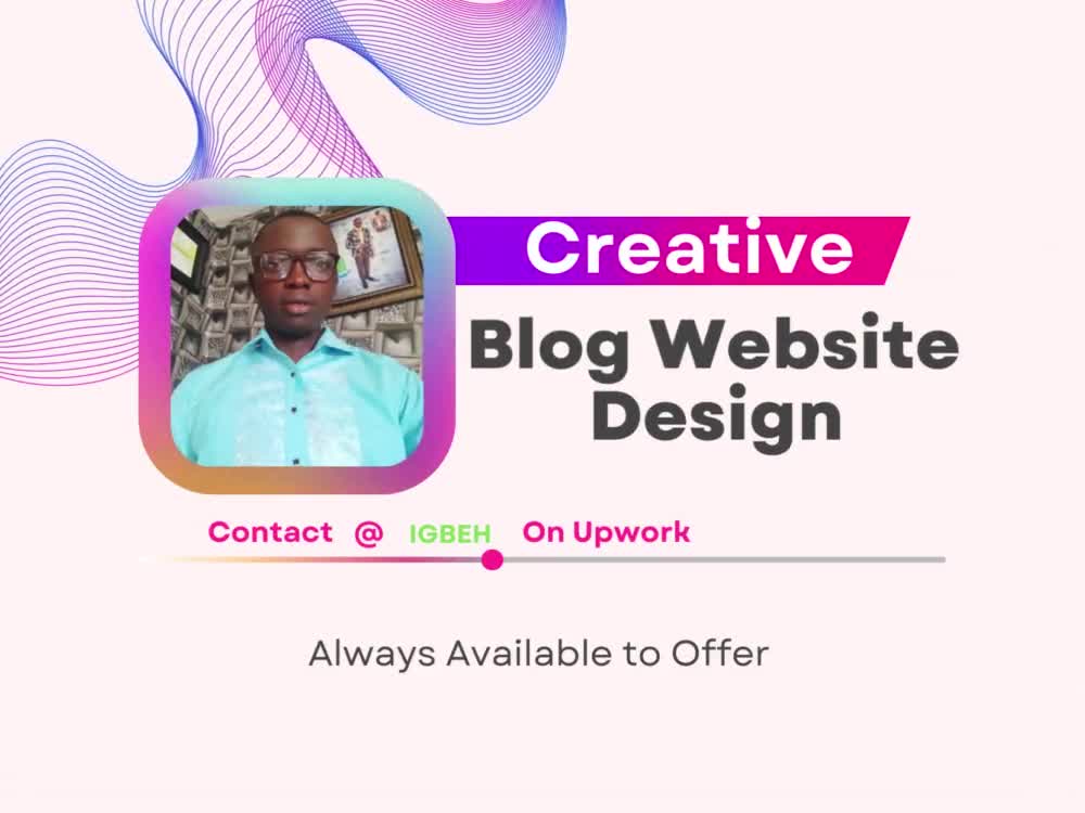 A fantastic article posting website blog website design or re design
