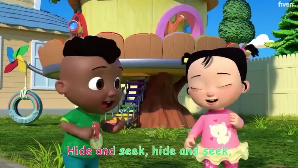 hide and seek, nursery rhymes, kids rhymes