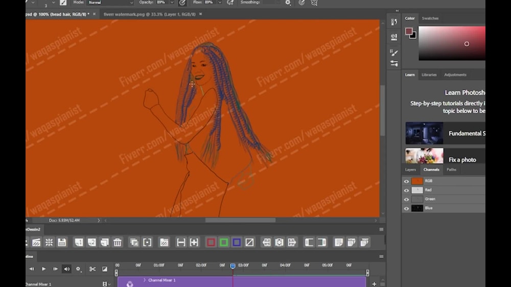 A Breathtaking Animation with our Exquisite 2D Rotoscoping Service Upwork