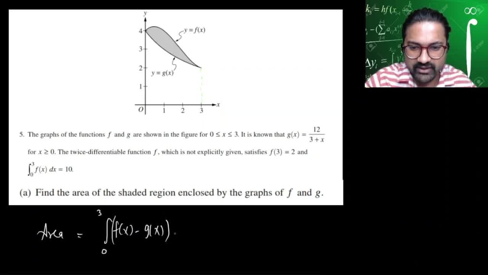 Video lecture on AP Calculus BC 2023 exam FRQ solutions Upwork