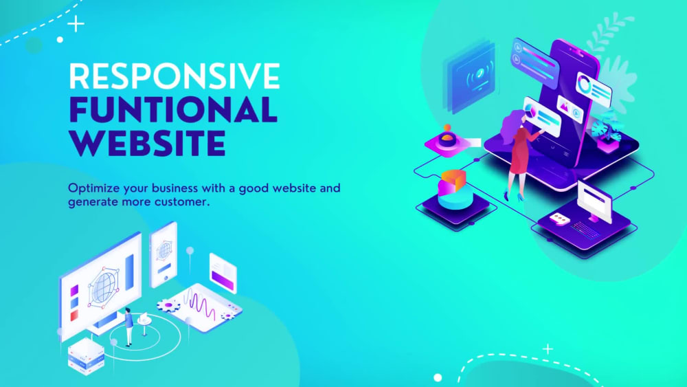 A fully Responsive and Functional 5 Page Website Upwork