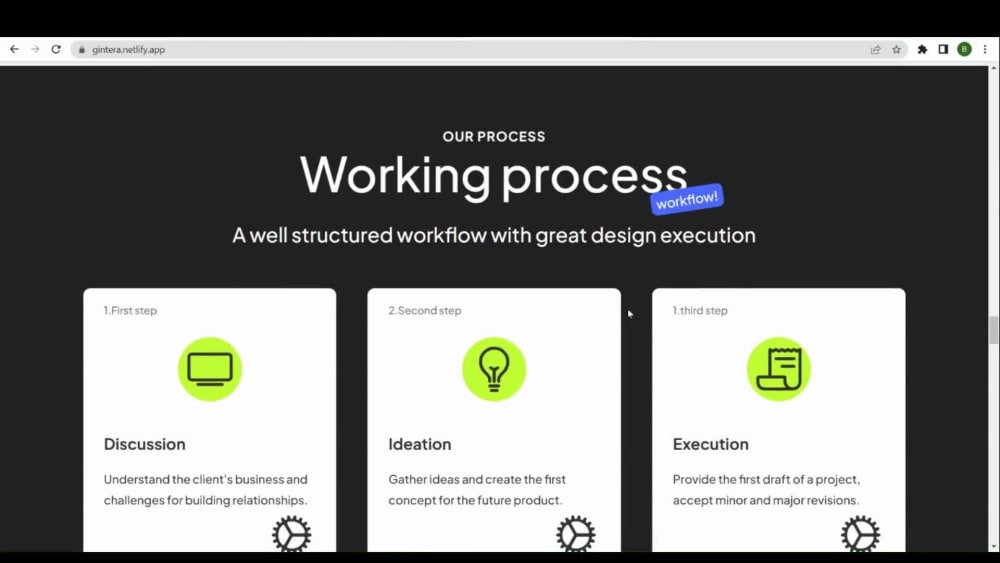 A responsive website with Html CSS and Javascript | Upwork