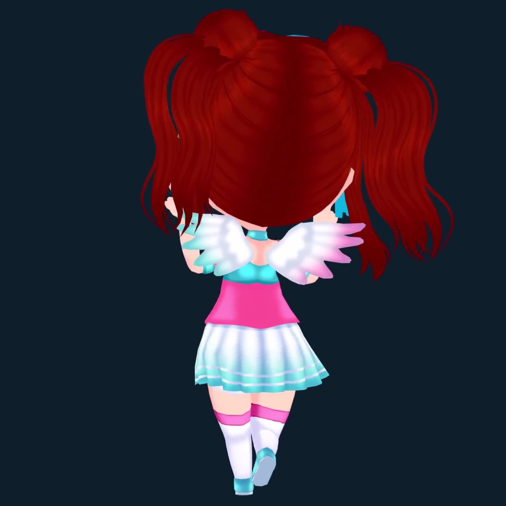 High Ponytail with Bow - Roblox