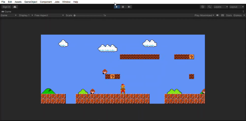 Mario Game In UNITY ENGINE With Source Code - Source Code & Projects