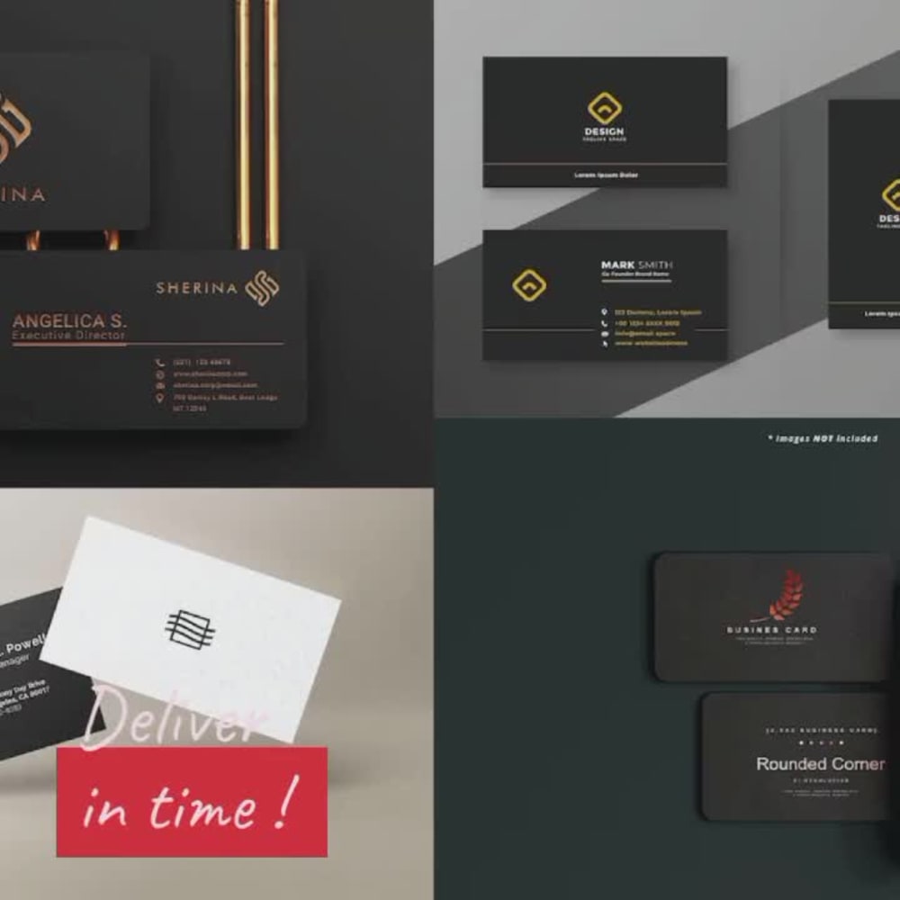 A Business card designs Upwork