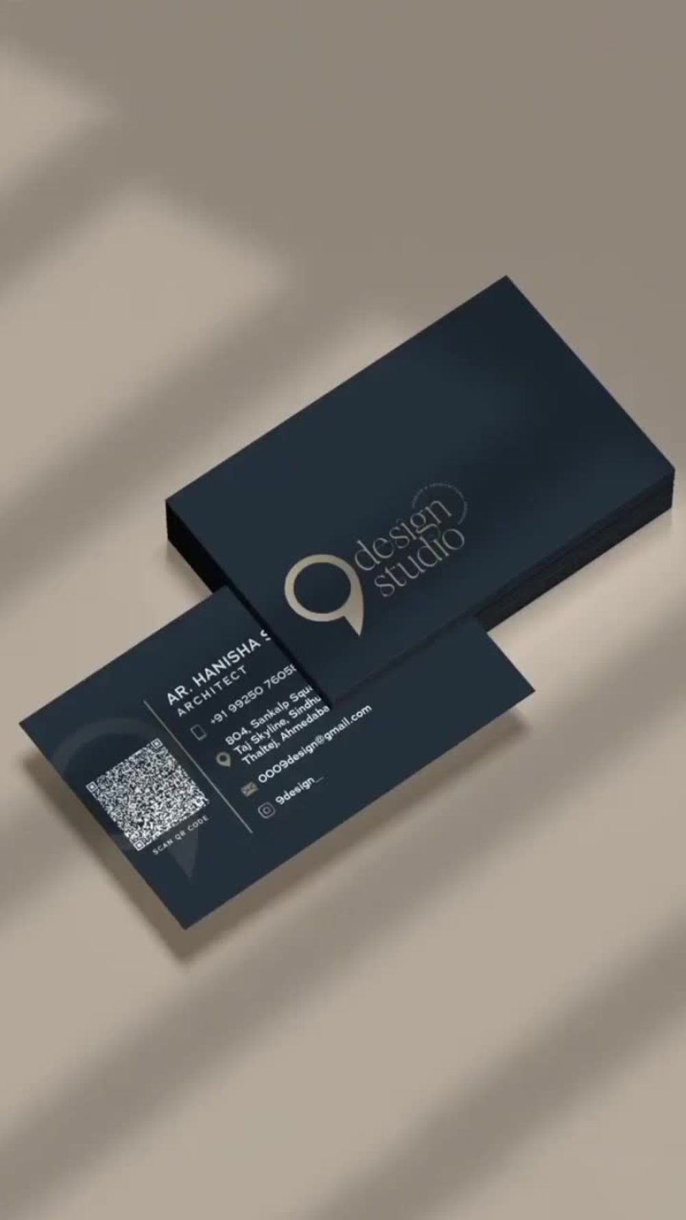 Business card design and Upwork