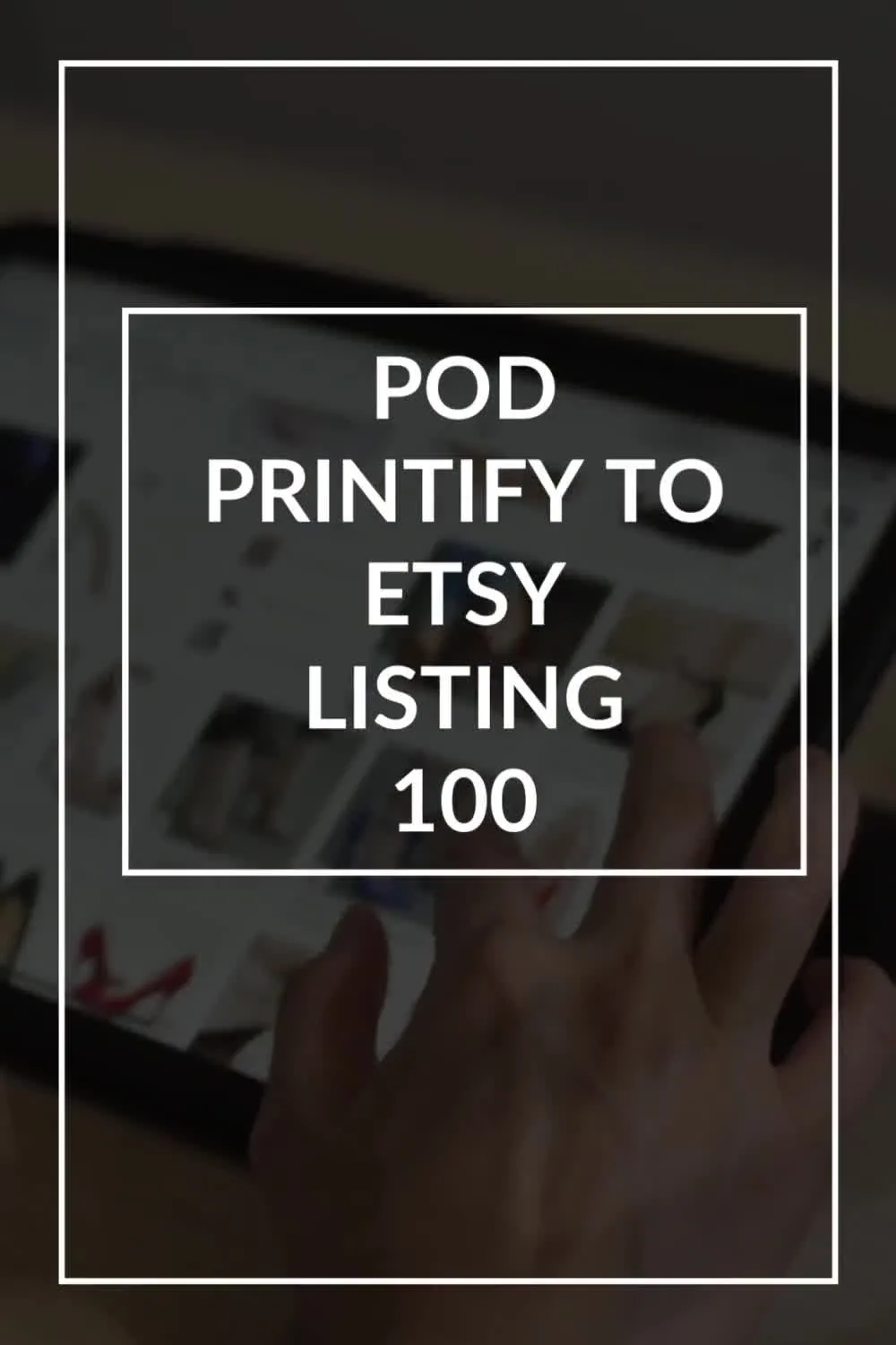 Printify to Etsy POD Listing and SEO 100 Designs per Week Upwork