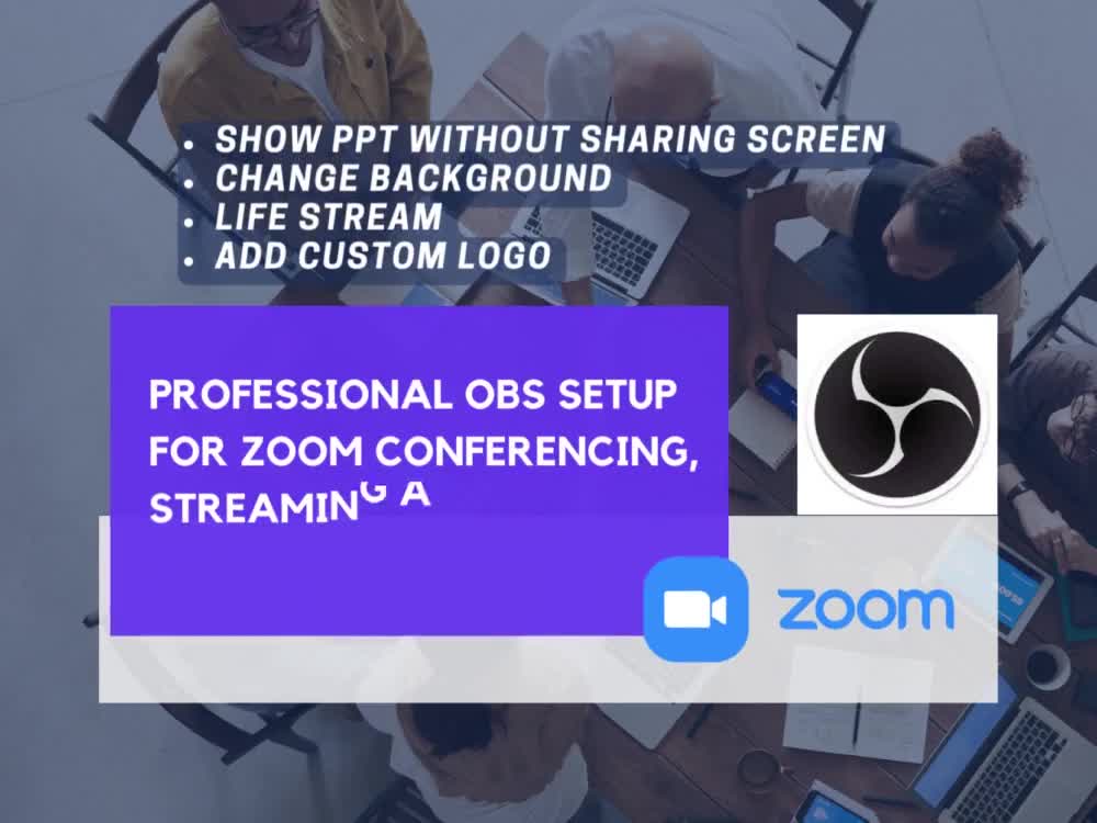 Professional OBS Setup for Zoom Conferencing, Streaming, and 